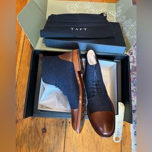 Taft. Size 12. NWT! Taft Jack Boot in Navy